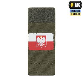 M-Tac MOLLE Patch  Polska White/Red/Ranger Green