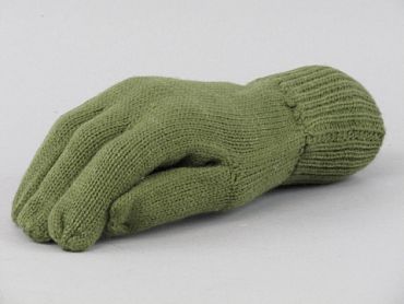 Милтек перчатки вязаные олива
