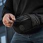 M-Tac  Waist Bag Hex Black