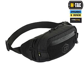 M-Tac   Waist Bag Elite Hex Black