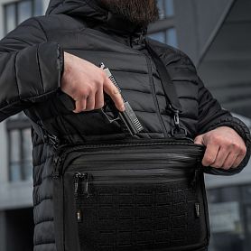 M-Tac  Admin Bag Large Elite   Black