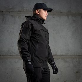 M-Tac куртка Soft Shell Police чорна