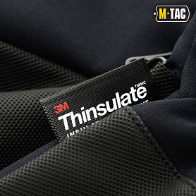 M-Tac перчатки Soft Shell Thinsulate Navy Blue