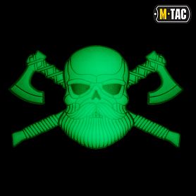 M-Tac  Bearded Skull 3D  Black/