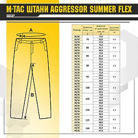 M-Tac брюки тактические летние Aggressor Summer Flex Black