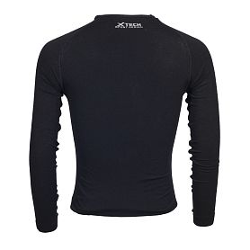 X Tech рубашка Merino черная