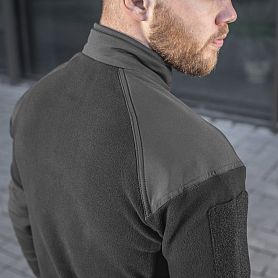 M-Tac куртка флисовая Combat Jacket Black