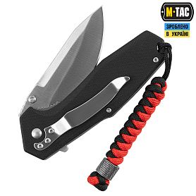 M-Tac  Viper Cylindre Stainless Steel Black&Red