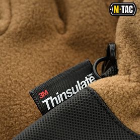 M-Tac перчатки флисовые Thinsulate Coyote Brown