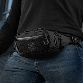 M-Tac  Waist Bag Hex Black