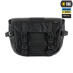 M-Tac  Messenger Bag Elite Hex Black