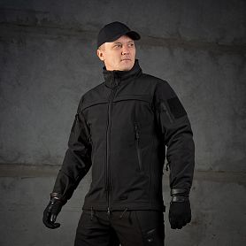 M-Tac куртка Soft Shell Police чорна