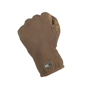 M-Tac рукавички фліс Winter Tactical Windblock койот