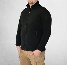   WGTac Men's Fleece Jacket Black