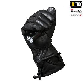 M-Tac перчатки зимние тактические Polar Thinsulate черные
