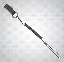 M-Tac шнур страховочный Medium комбинированый с D-кольцом олива