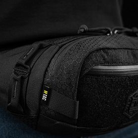 M-Tac  Waist Bag Hex Black