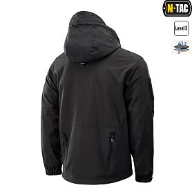 M-Tac куртка Soft Shell с подстежкой черная